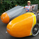 Velomobil Prototyp in Bonn